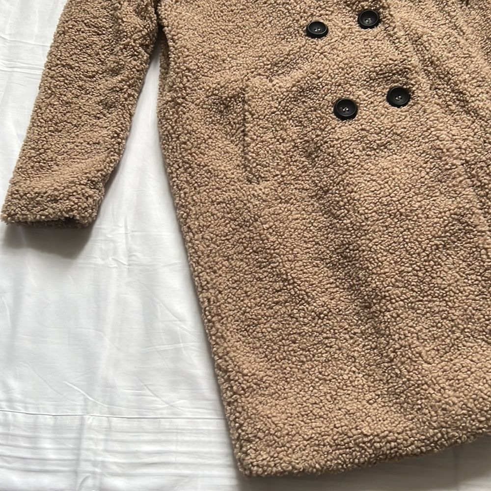 ⭐️NWT Noisy May Gabi Oversized Button-Down Teddy Jacket⭐️ - Picture 9 of 13